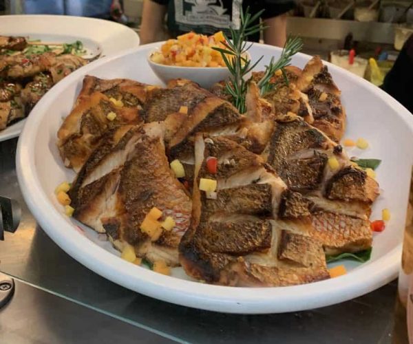 Local Snapper at Brennan's