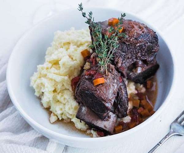 Brennan's Short Ribs Dinner